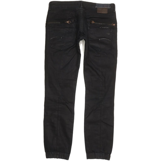 G-Star Plus Sudden Women Navy Straight Slim Stretch Jeans W29 L32