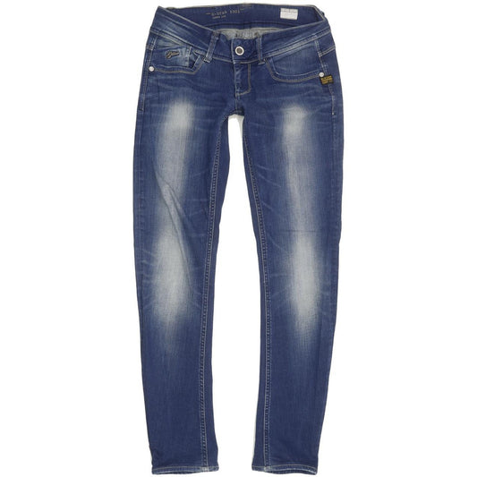 G-Star Lynn Women Blue Skinny Slim Stretch Jeans W27 L31