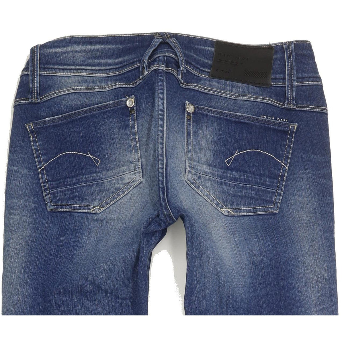 G-Star Lynn Women Blue Skinny Slim Stretch Jeans W27 L31