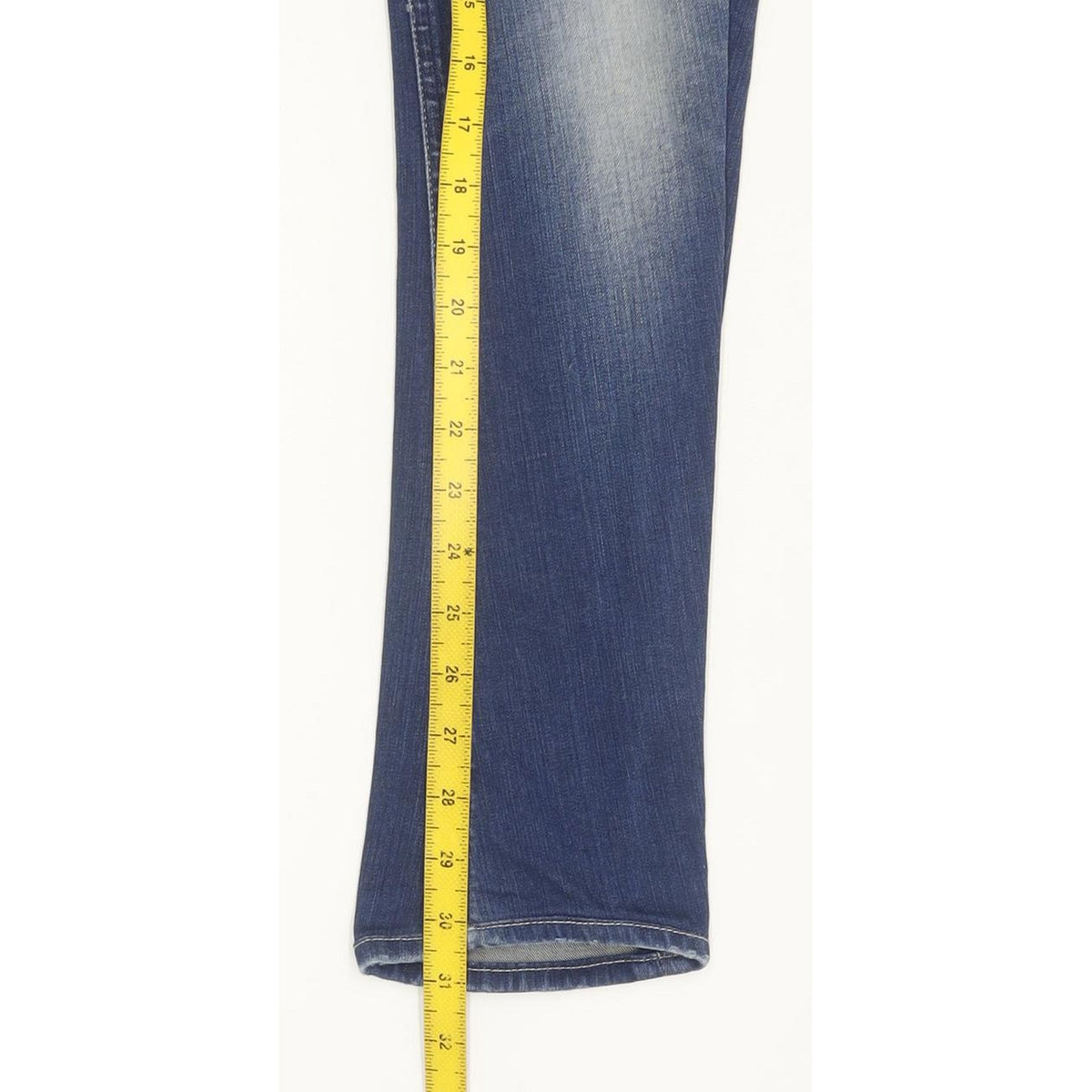 G-Star Lynn Women Blue Skinny Slim Stretch Jeans W27 L31