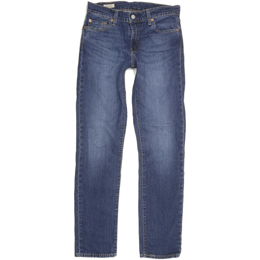 Levi's 511 Men Blue Straight Slim Stretch Jeans W30 L31