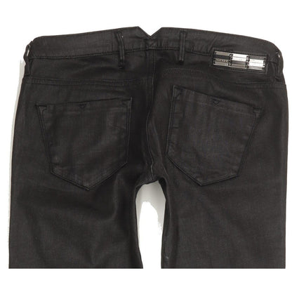 Diesel Cherick 0065Q Women Black Tapered Slim Stretch Jeans W28 L32