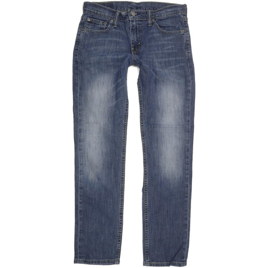 Levi's 511 Men Blue Straight Slim Stretch Jeans W30 L30