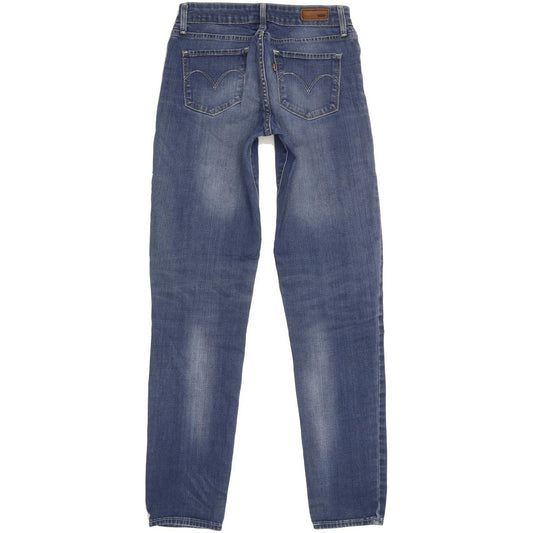 Levi's Demi Curve Women Blue Skinny Slim Stretch Jeans W26 L31