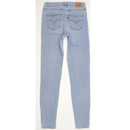 Levi's Women Blue Skinny Slim Stretch Jeans W27 L32