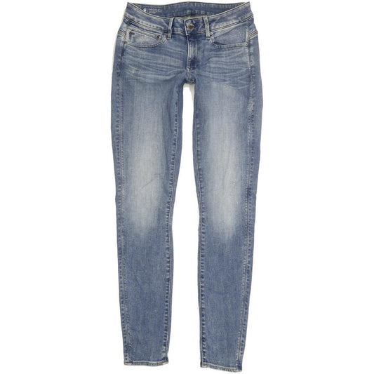 G-Star Midge Women Blue Skinny Slim Stretch Jeans W30 L33