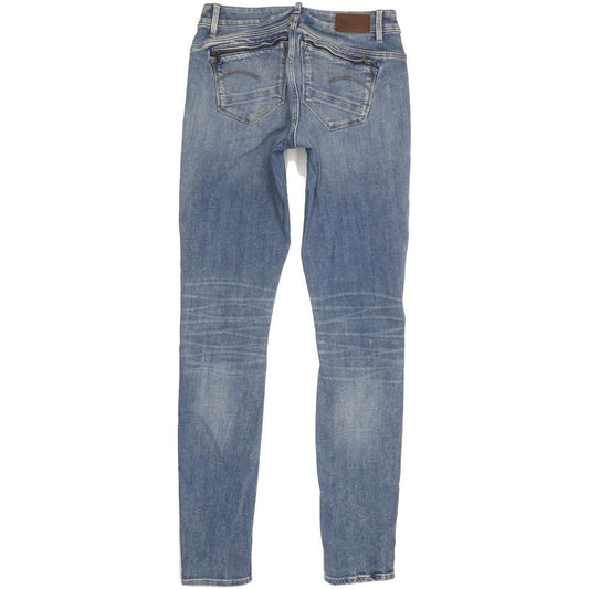 G-Star Midge Women Blue Skinny Slim Stretch Jeans W30 L33