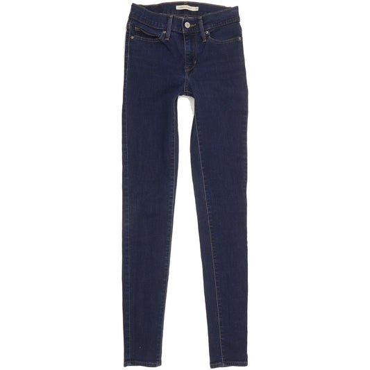 Levi's Slimming Women Blue Skinny Slim Stretch Jeans W25 L31