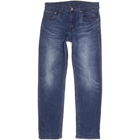 Levi's 502 Men Blue Tapered Regular Stretch Jeans W30 L29