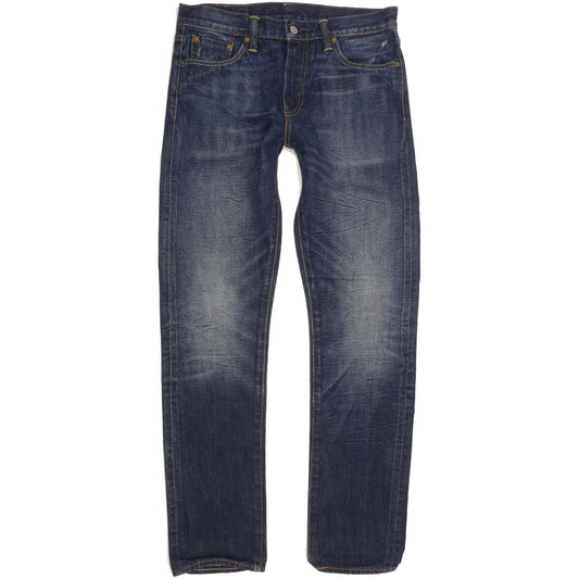 Levi's 508 Men Blue Straight Slim Jeans W30 L31