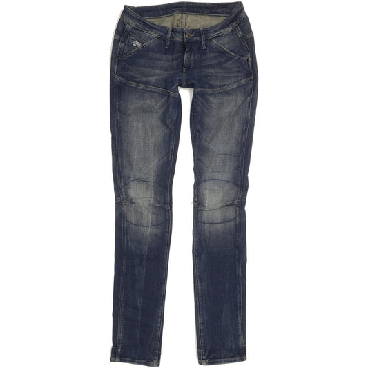 G-Star 5620 Women Blue Tapered Slim Stretch Jeans W27 L34