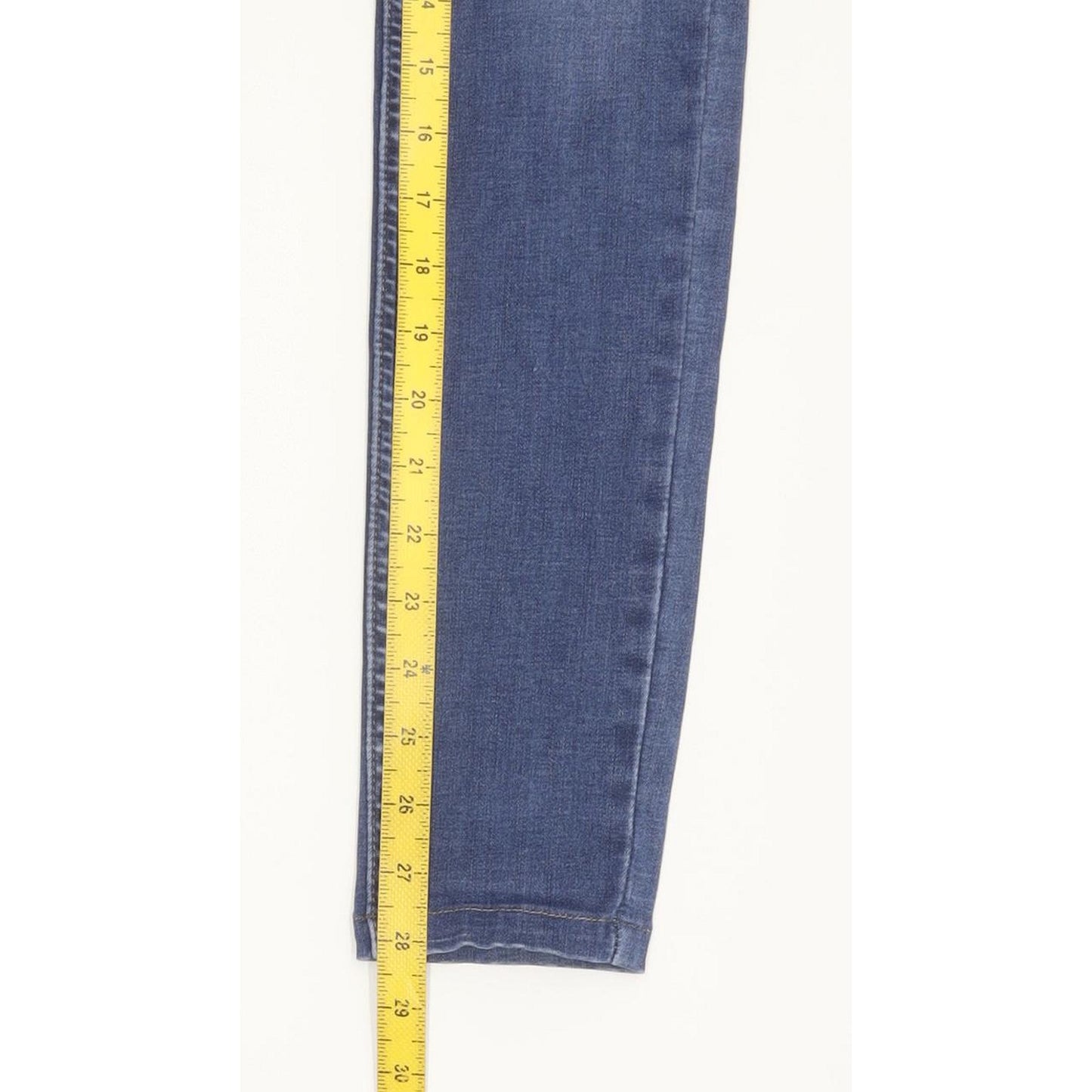 Levi's 710 super Women Blue Skinny Slim Stretch Jeans W25 L28