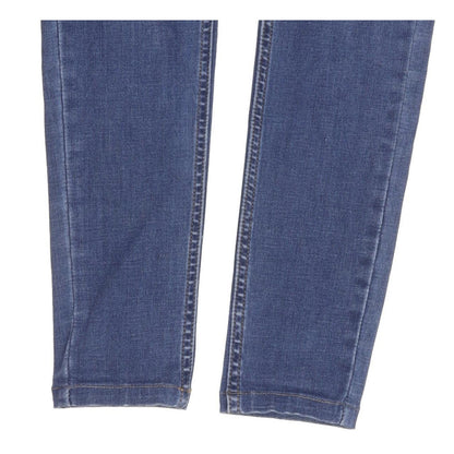 Levi's 710 super Women Blue Skinny Slim Stretch Jeans W25 L28
