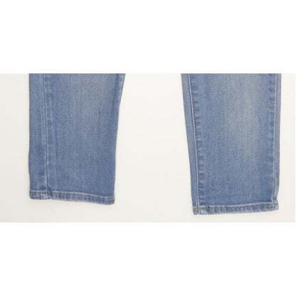 Levi's Demi Curve Women Blue Straight Slim Stretch Jeans W25 L30