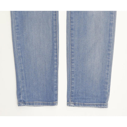Levi's Demi Curve Women Blue Straight Slim Stretch Jeans W25 L30