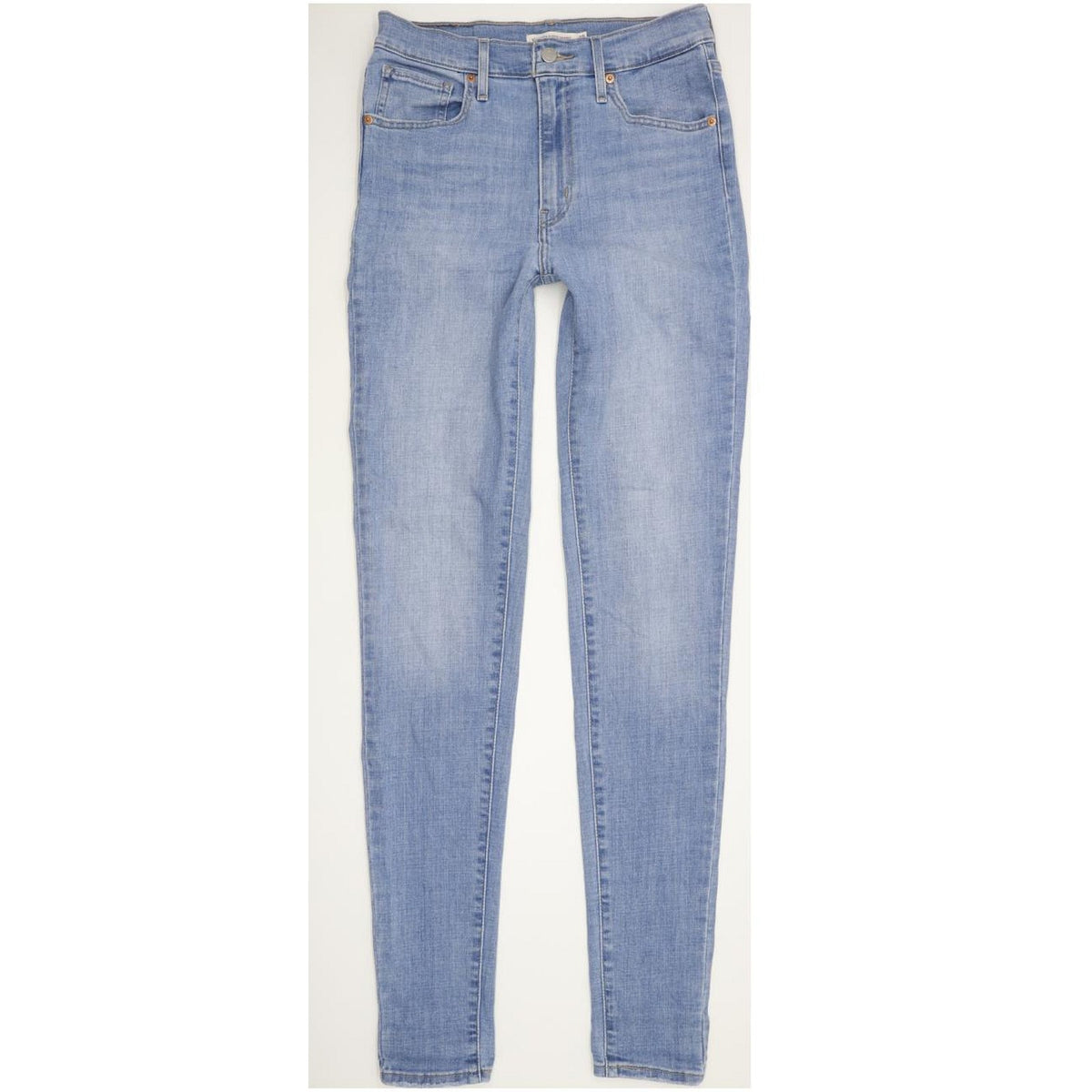 Levi's Mile Blue Skinny Slim Stretch Jeans High Waisted W28 L33
