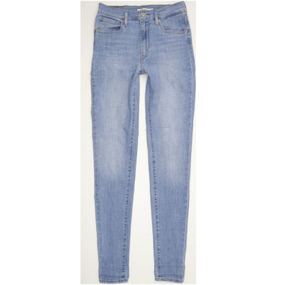 Levi's Mile Blue Skinny Slim Stretch Jeans High Waisted W28 L33