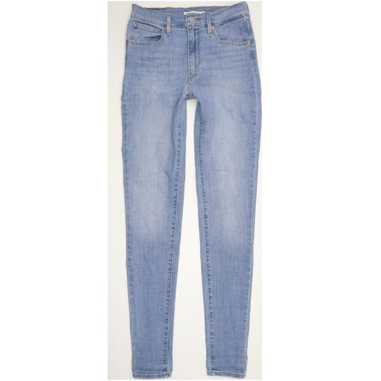 Levi's Mile Blue Skinny Slim Stretch Jeans High Waisted W28 L33