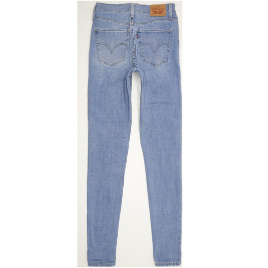Levi's Mile Blue Skinny Slim Stretch Jeans High Waisted W28 L33