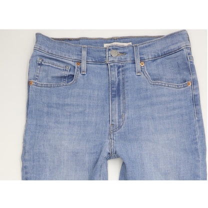 Levi's Mile Blue Skinny Slim Stretch Jeans High Waisted W28 L33