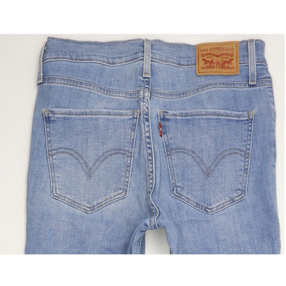 Levi's Mile Blue Skinny Slim Stretch Jeans High Waisted W28 L33