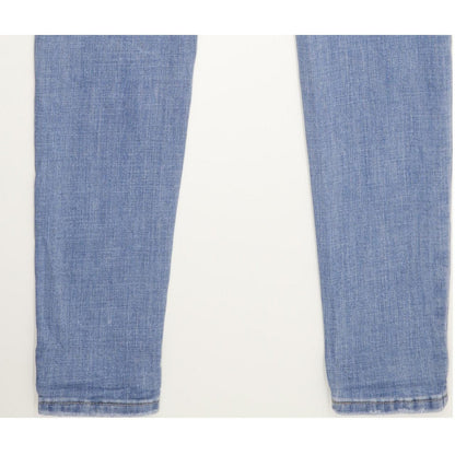 Levi's Mile Blue Skinny Slim Stretch Jeans High Waisted W28 L33