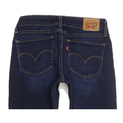 Levi's 711 Women Blue Skinny Slim Stretch Jeans W26 L28