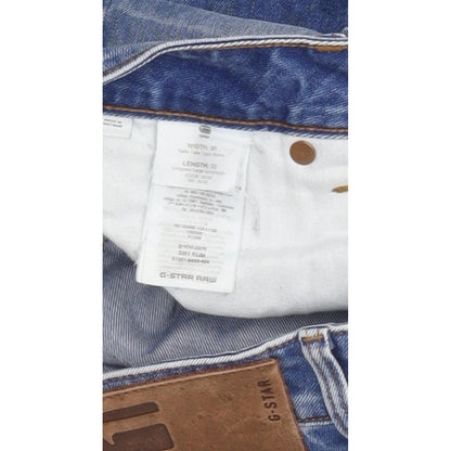 G-Star 3301 Women Blue Straight Slim Stretch Jeans W30 L32