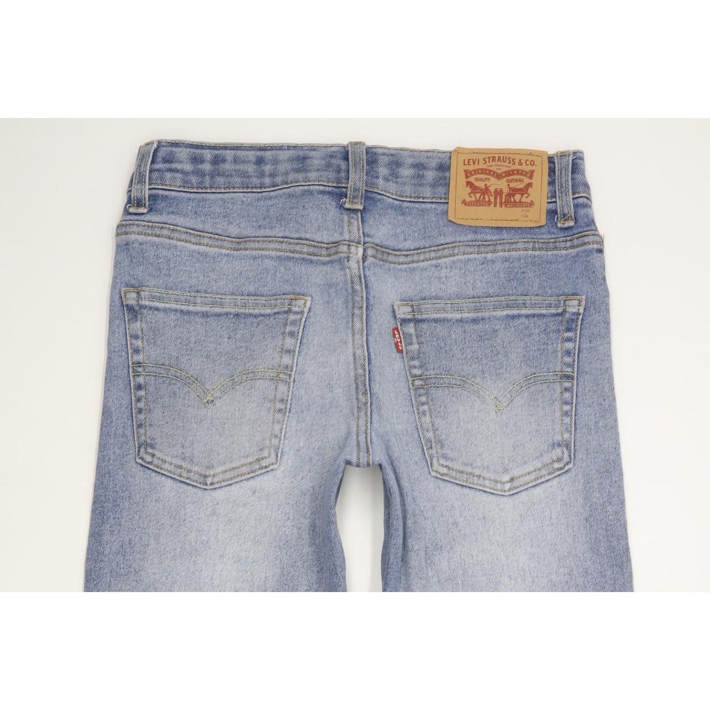 Levi's Kids Blue Tapered Loose Stretch Jeans W25 L26