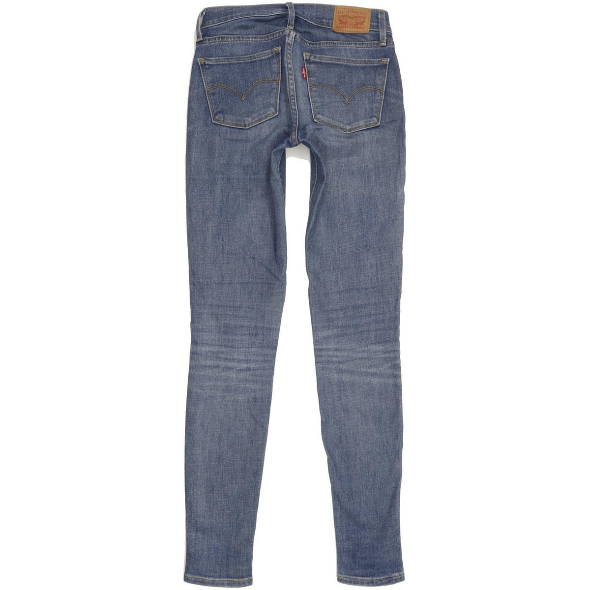 Levi's 710 Super Women Blue Skinny Slim Stretch Jeans W24 L30