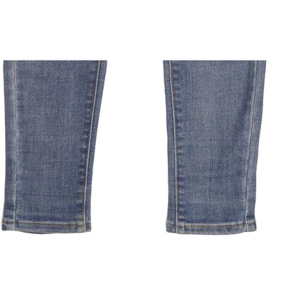 Levi's 710 Super Women Blue Skinny Slim Stretch Jeans W24 L30