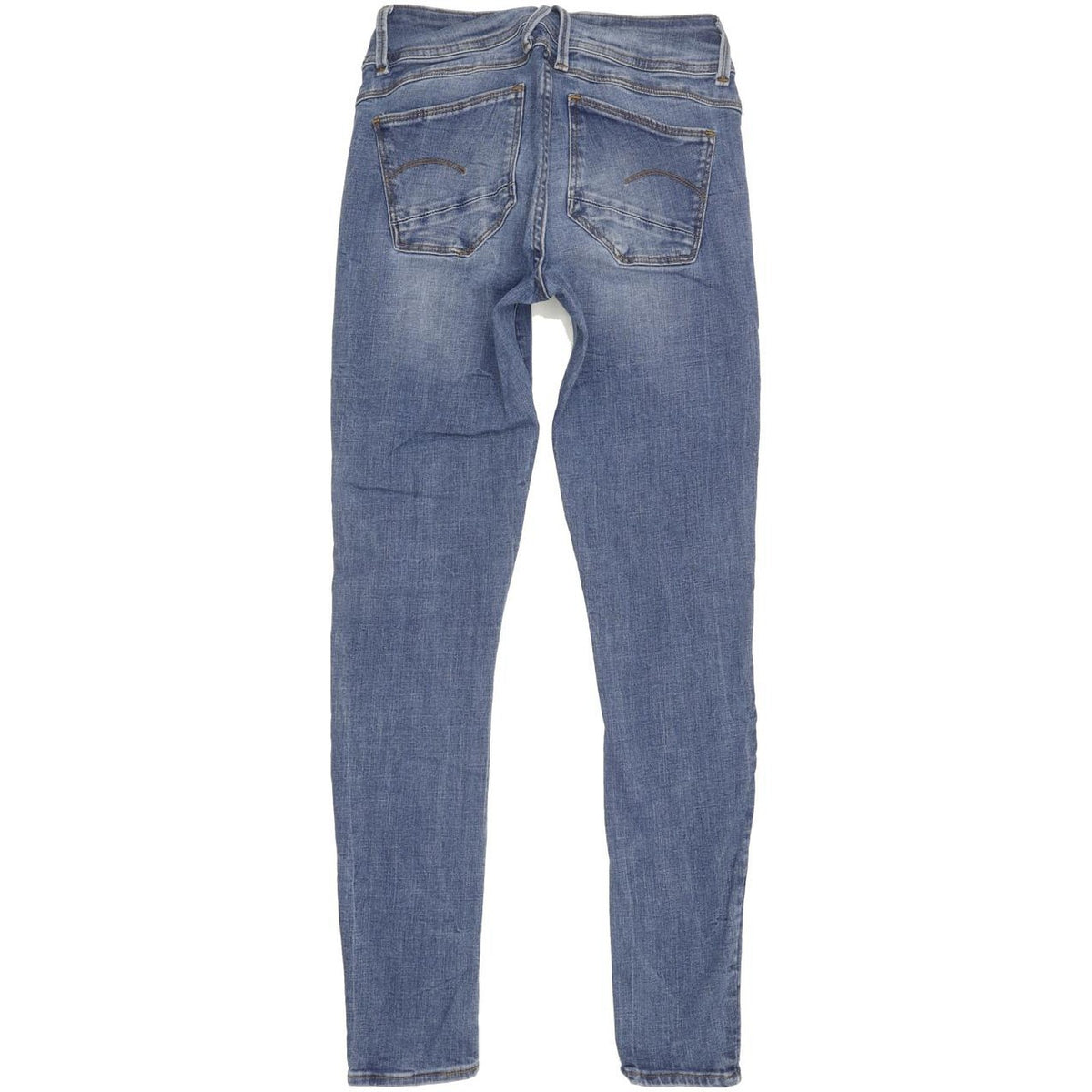 G-Star Lynn D-Mid Women Blue Skinny Slim Stretch Jeans W27 L29