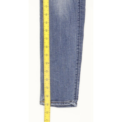 G-Star Lynn D-Mid Women Blue Skinny Slim Stretch Jeans W27 L29