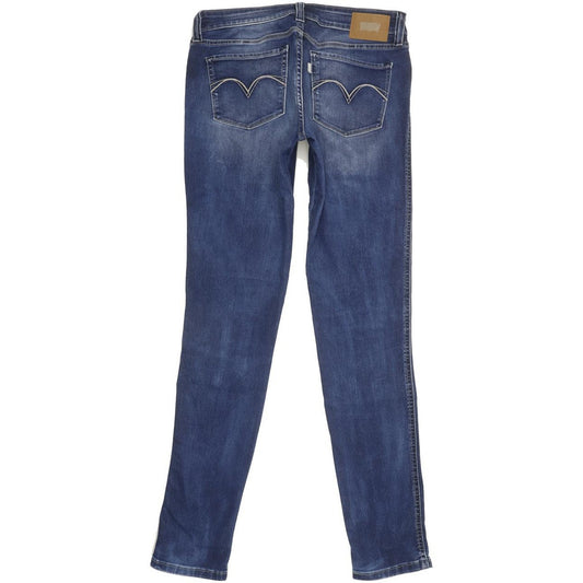 Levi's Demi Curve Women Blue Skinny Slim Stretch Jeans W29 L32