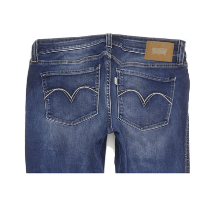 Levi's Demi Curve Women Blue Skinny Slim Stretch Jeans W29 L32