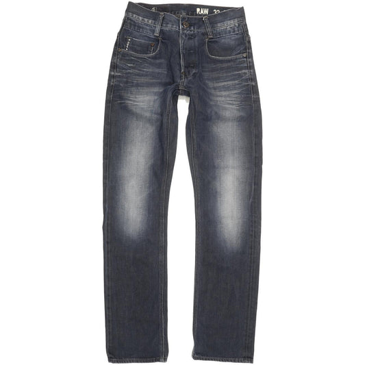 G-Star New Radar Men Blue Straight Slim Jeans W29 L32