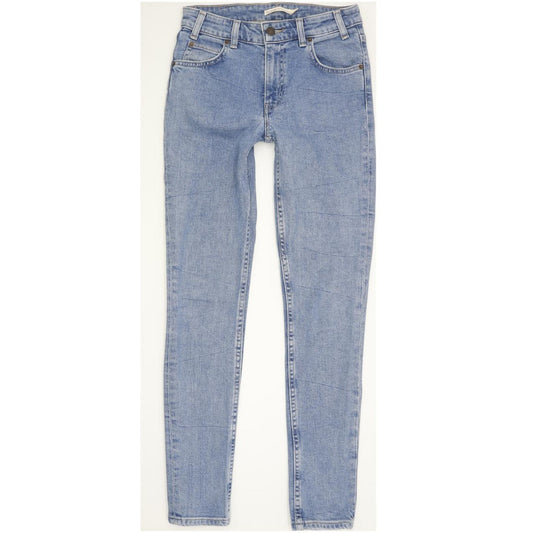 Levi's 721 Vintage Women Blue Skinny Slim Stretch Jeans W25 L29