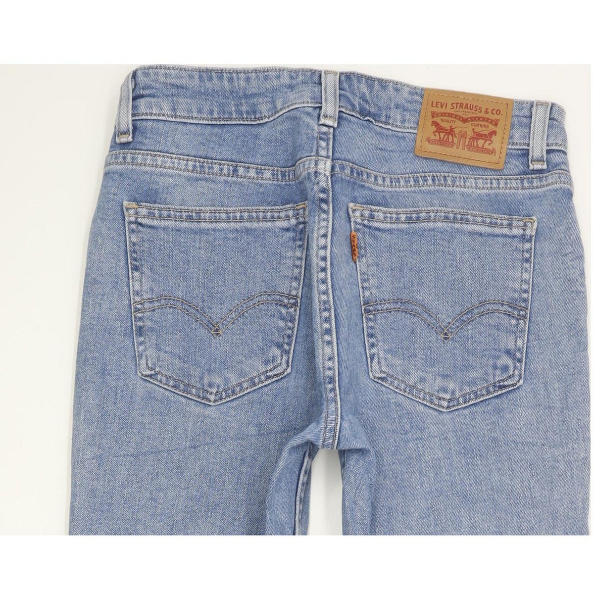 Levi's 721 Vintage Women Blue Skinny Slim Stretch Jeans W25 L29