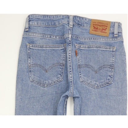 Levi's 721 Vintage Women Blue Skinny Slim Stretch Jeans W25 L29