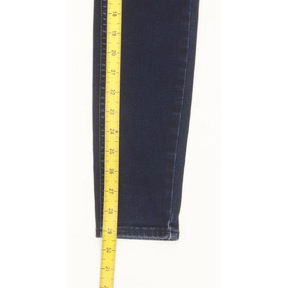 Levi's 710 Super Women Blue Skinny Slim Stretch Jeans W26 L29