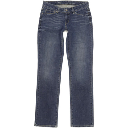 Levi's Demi Curve Women Blue Straight Slim Stretch Jeans W27 L31