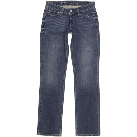 Levi's Demi Curve Women Blue Straight Slim Stretch Jeans W27 L31