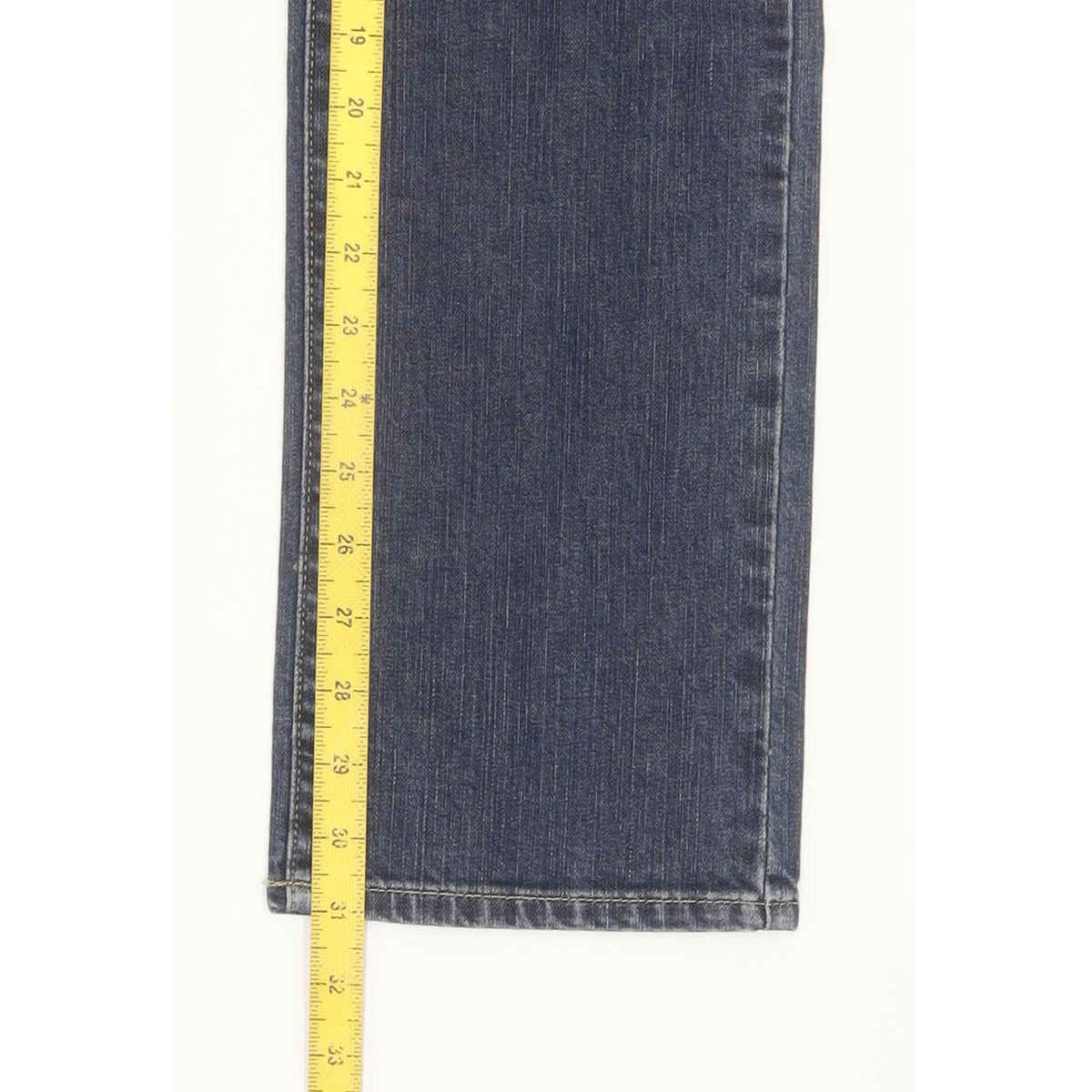Levi's Demi Curve Women Blue Straight Slim Stretch Jeans W27 L31