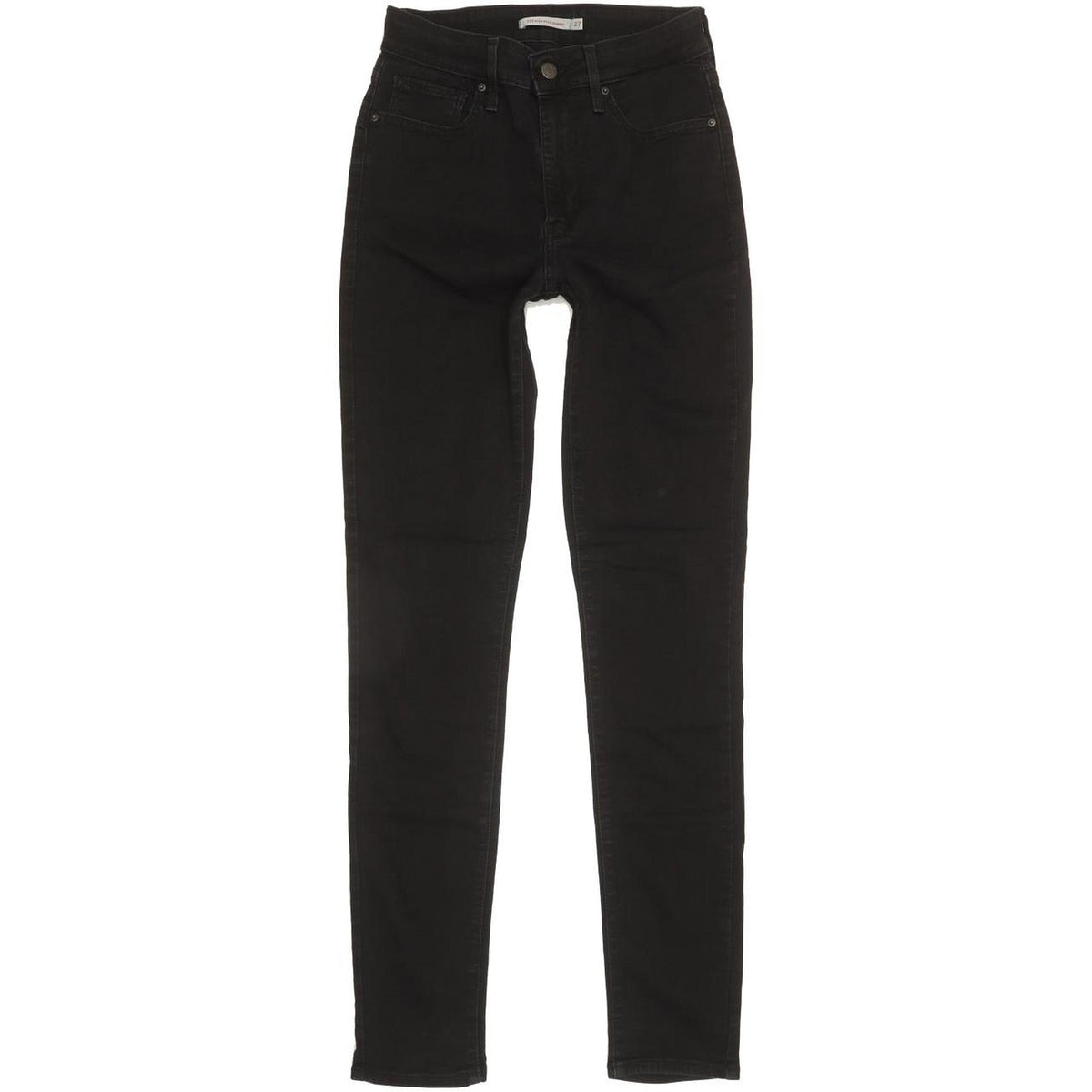 Levi's 721 Women Black Skinny Slim Stretch Jeans W27 L32