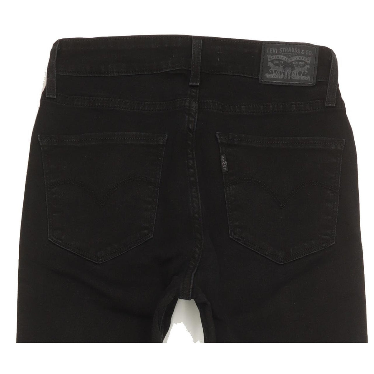 Levi's 721 Women Black Skinny Slim Stretch Jeans W27 L32