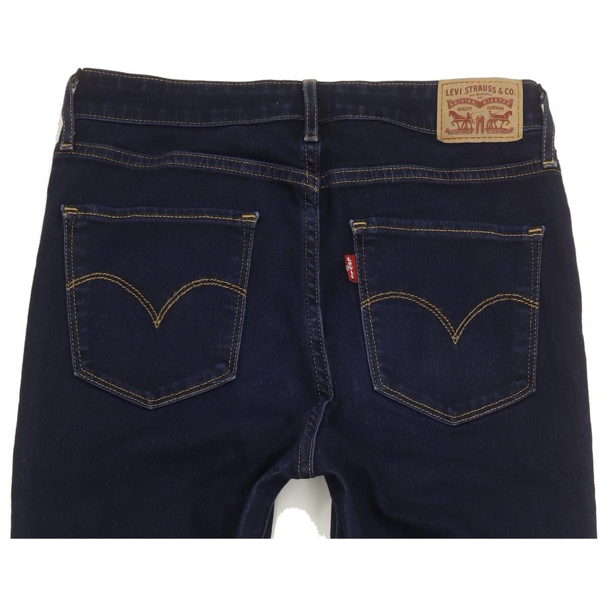 Levi's 721 Women Blue Skinny Slim Stretch Jeans W29 L31