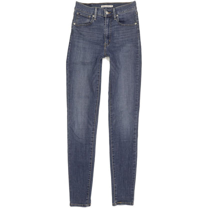 Levi's Mile Blue Skinny Slim Stretch Jeans High Waisted W27 L32