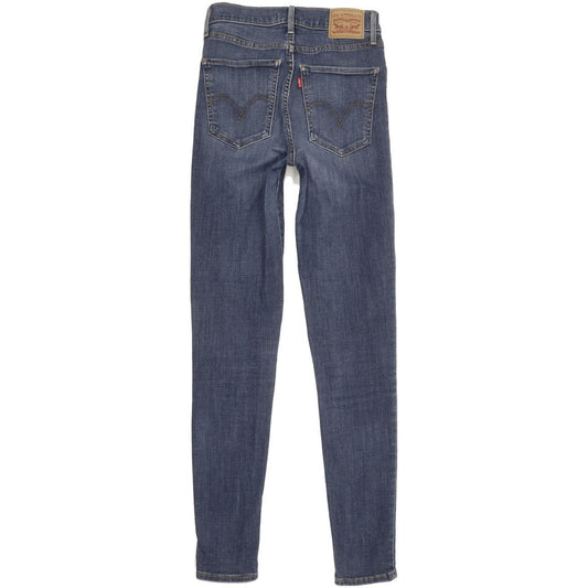 Levi's Mile Blue Skinny Slim Stretch Jeans High Waisted W27 L32