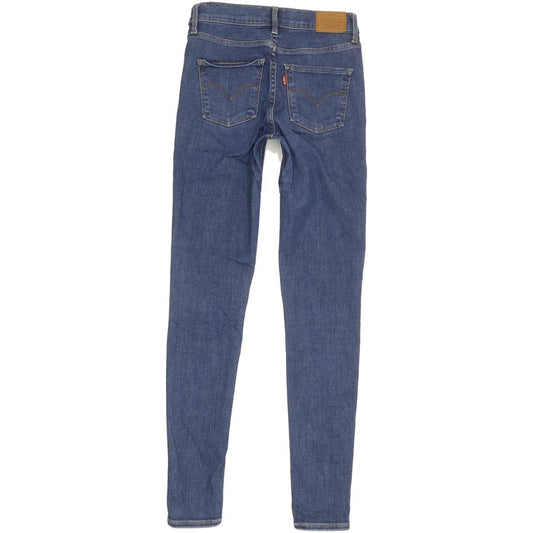 Levi's 310 Shaping Women Blue Skinny Slim Stretch Jeans W26 L32