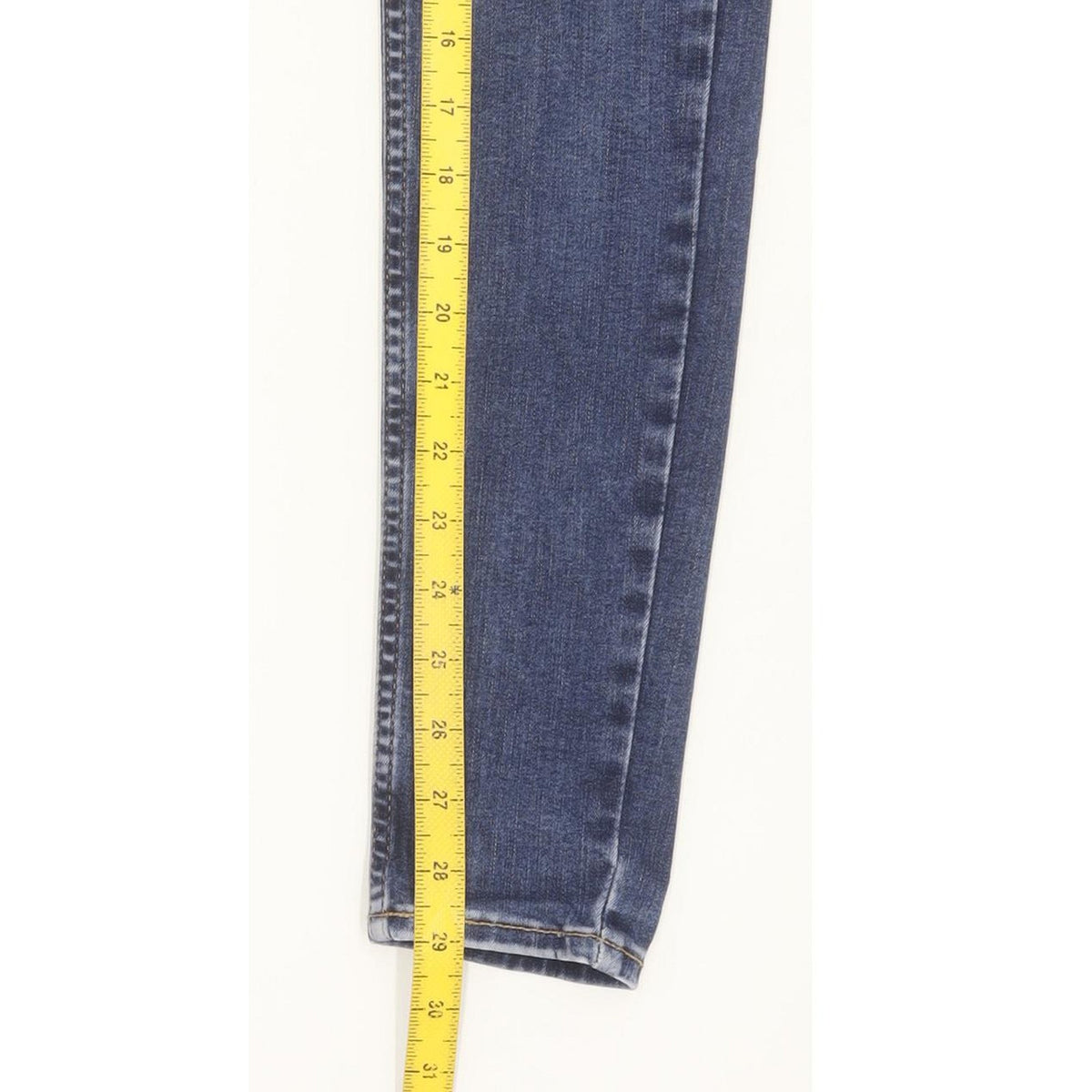 Levi's 710 Super Women Blue Skinny Slim Stretch Jeans W27 L29